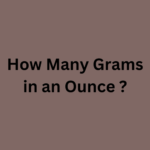 How Many Grams in an Ounce-min